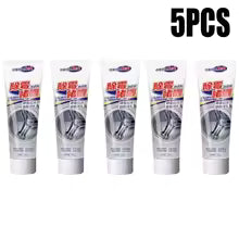 2 pièces Gel dissolvant de moule pour cuisine salle de bains Machine à laver Anti-moisissure Gel de nettoyage réfrigérateur anneau en caoutchouc enlevant le moule