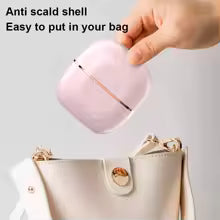 Mini Hair Straightening Comb Wireless Charging Portable Multifunctional Hair Care Not Hurt Hair Styling Comb Hair Straightener