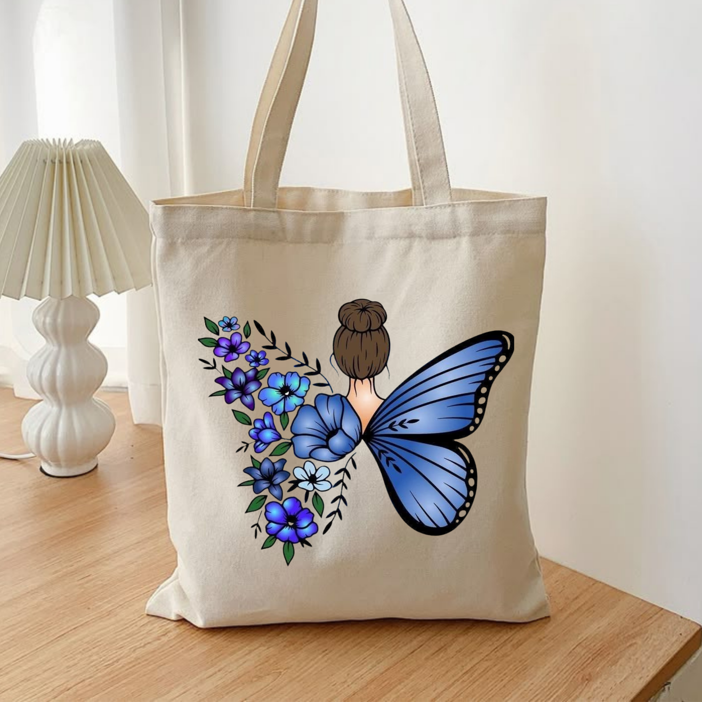 Sac fourre-tout papillon , sac fourre-tout pour les amoureux des papillons, sac à bandoulière, sac esthétique, totebag